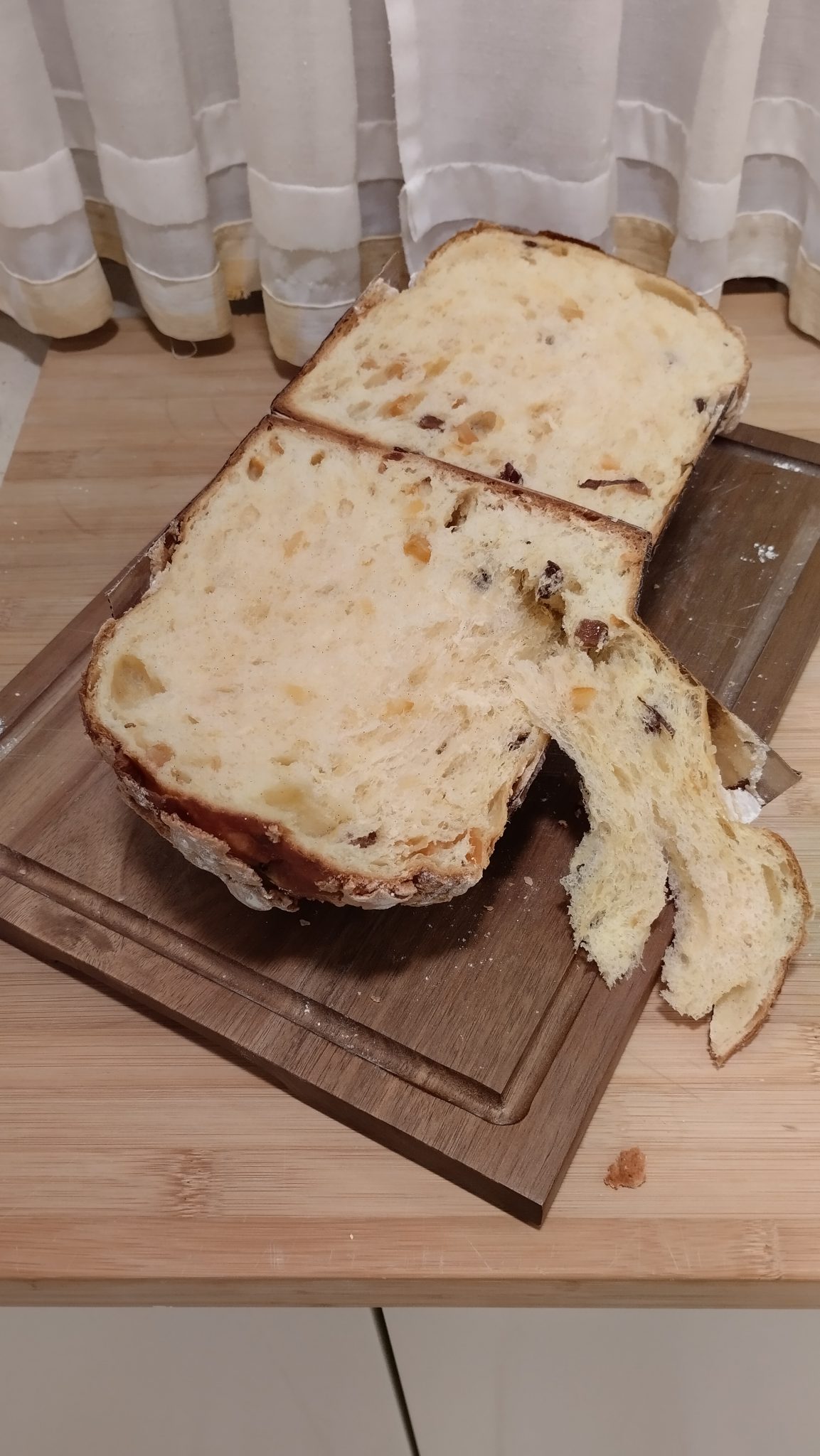 Gastronomía en verso Panettone de naranja confitada uvas pasas